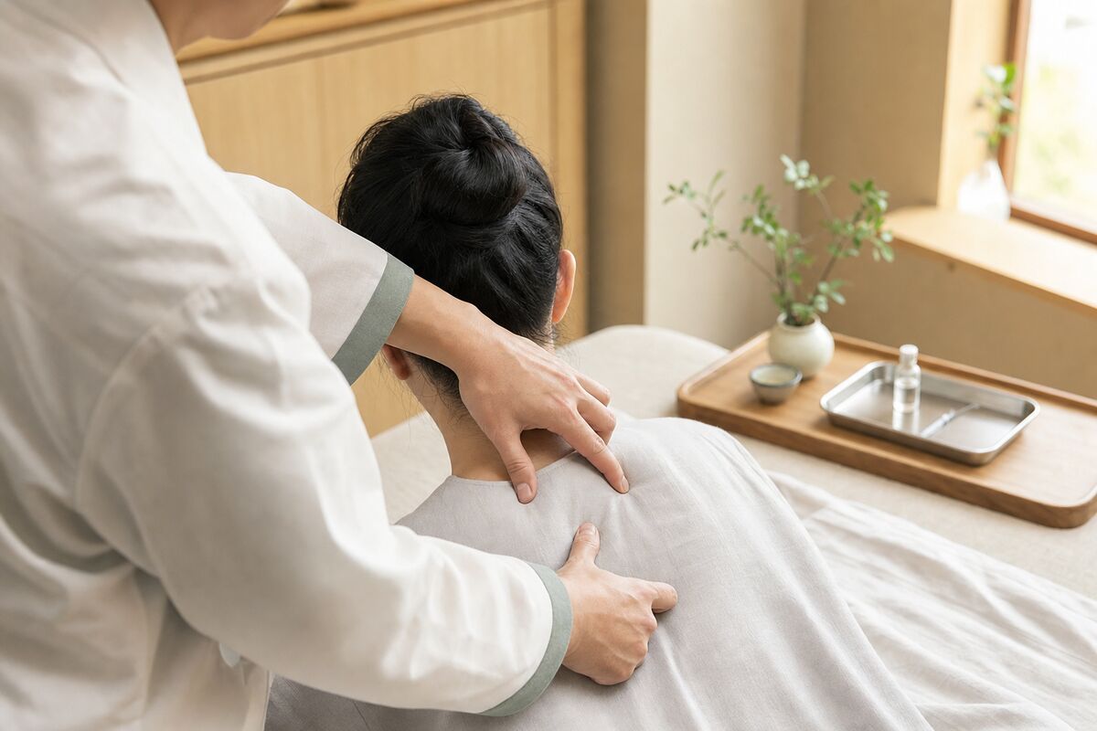 분당 정자동한의원, 거북목 목 통증 완화에 약침 치료가 도움되는 이유 ... 한의학상식, 이것만은 알아두자.